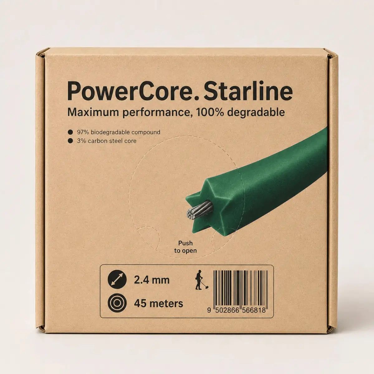 PowerCore Starline Trimmerdraad - 2.4 mm - Greenable B.V.